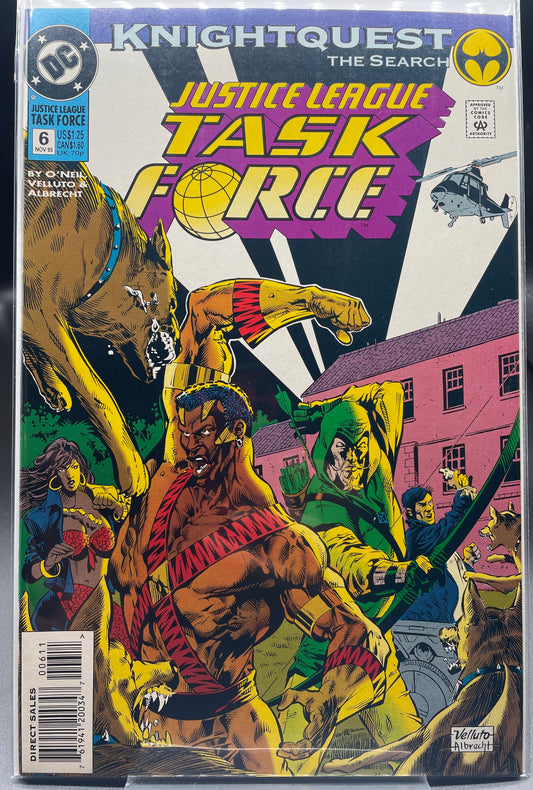 Justice League Task Force # 6 (Direct Edition)