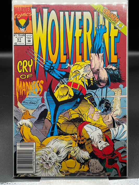 Wolverine #51 (Newsstand Edition)