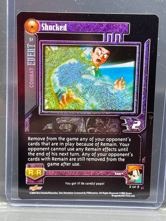 DragonBall GT card: Shocked