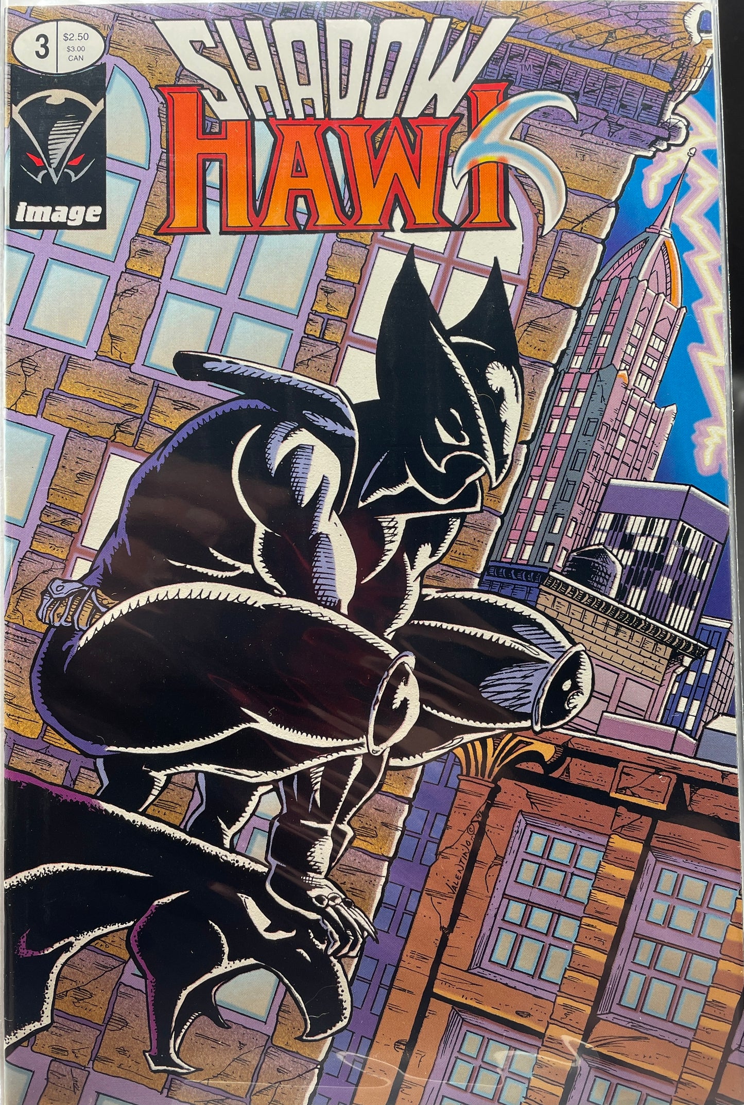 Shadowhawk #3 (Direct Edition)