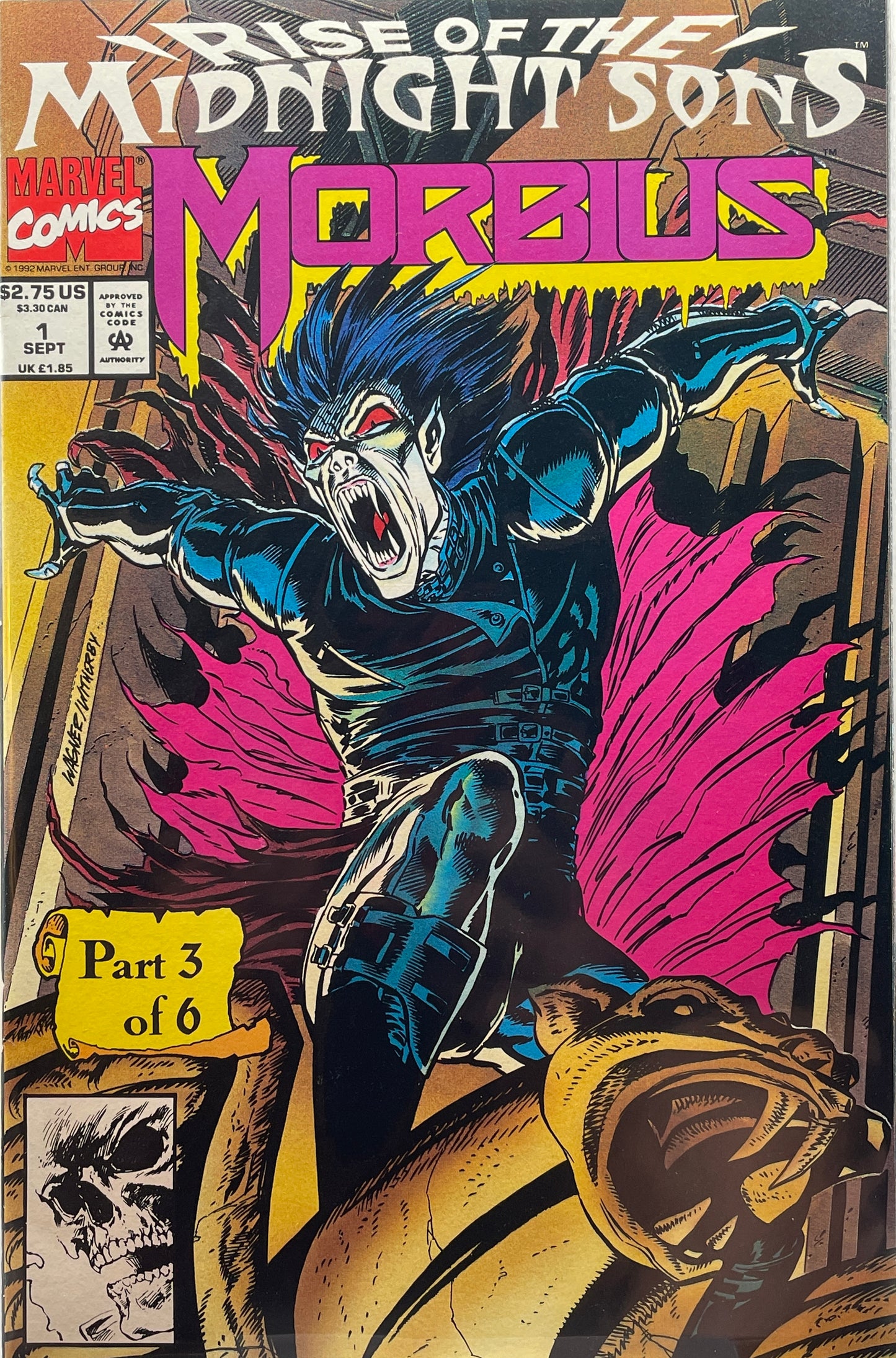 Morbius: The Living Vampire #1 (Direct Edition)