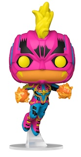 Funko Pop! #908 Infinity Saga Captain Marvel Blacklight (Target Exclusive)