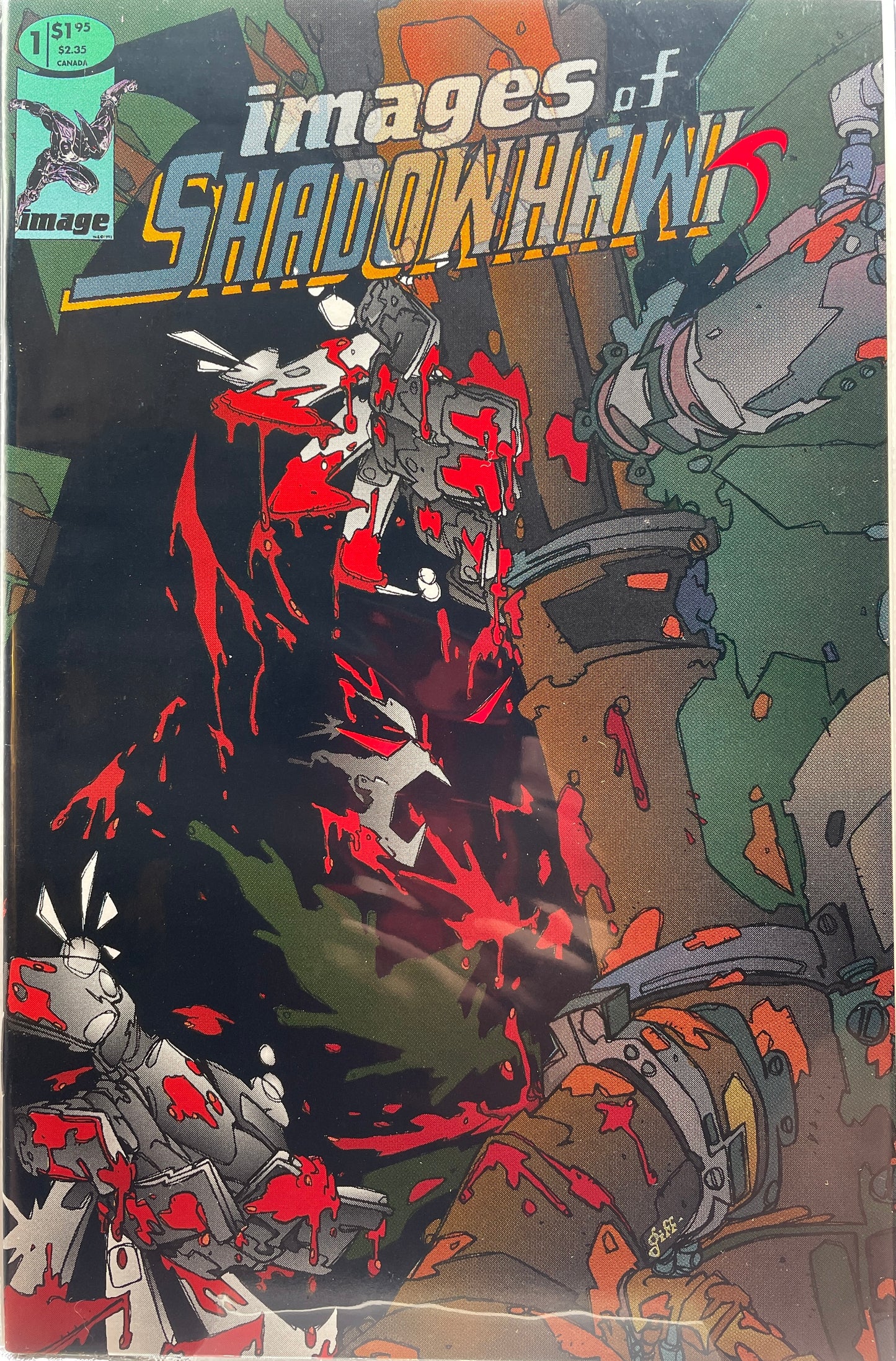 Images of Shadowhawk #1 (Direct Edition)