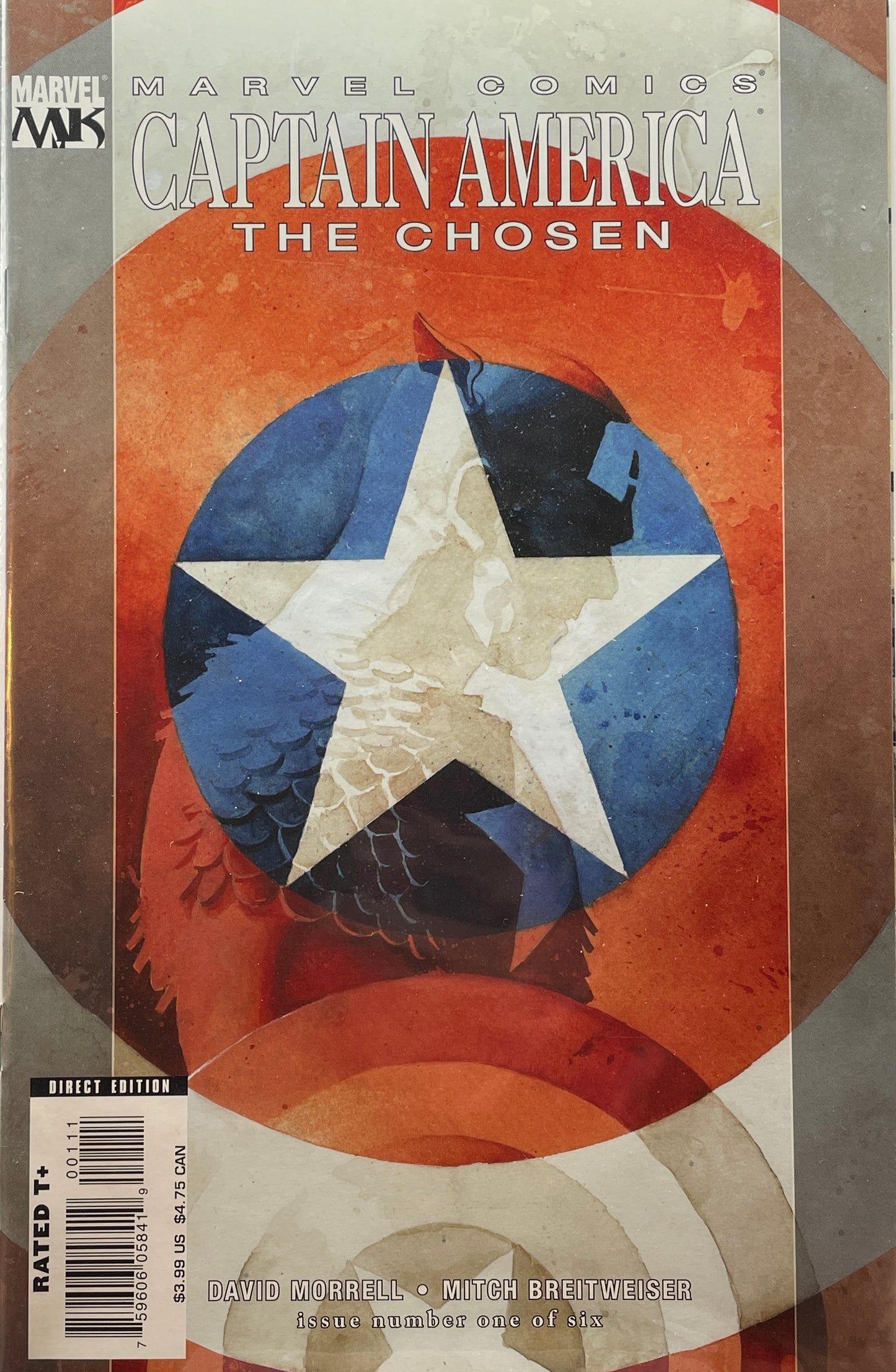 Captain America: The Chosen part 1 of 6 (Direct Edition)