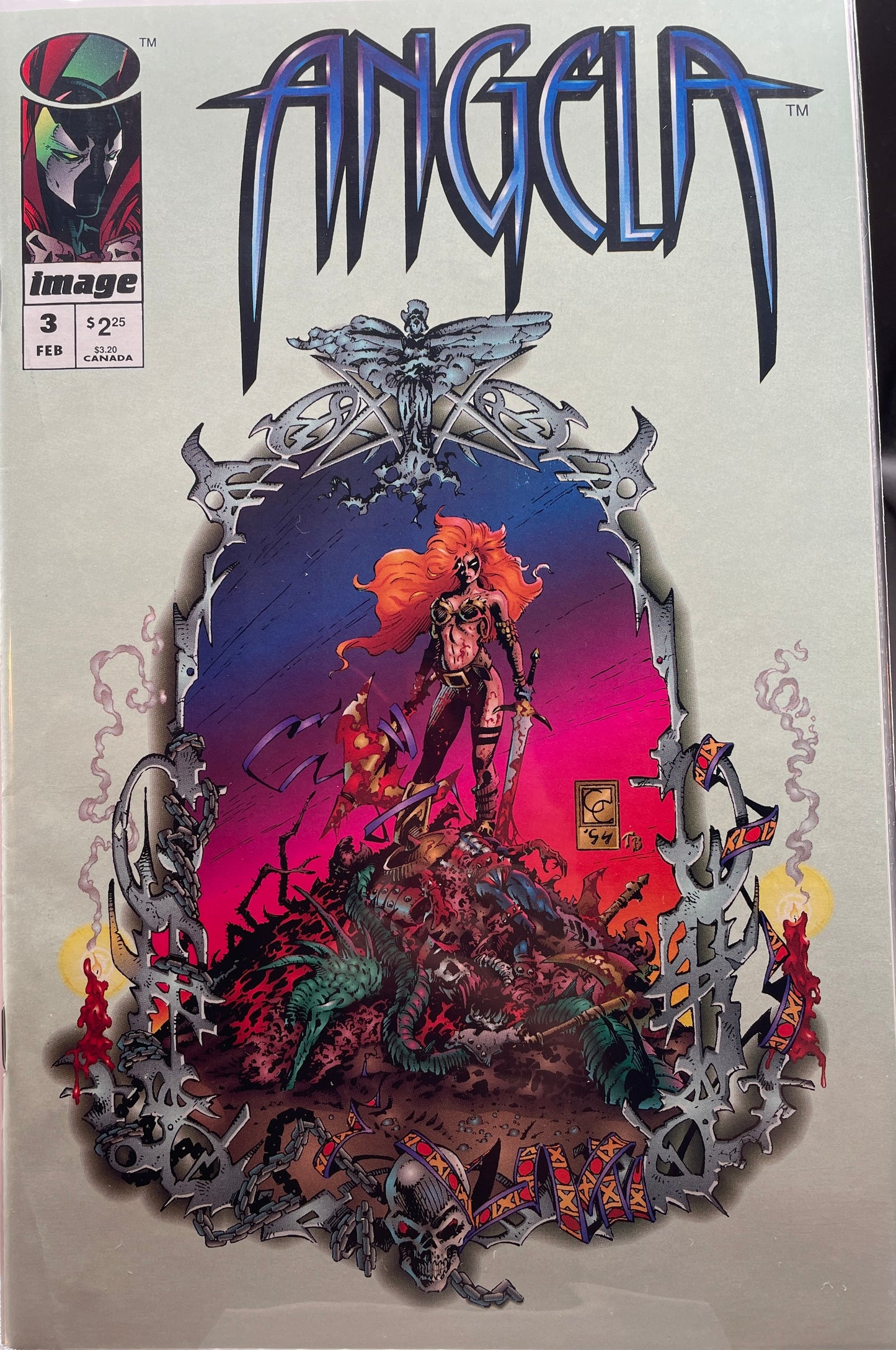 Angela #1-3 Direct Edition (Clearance)