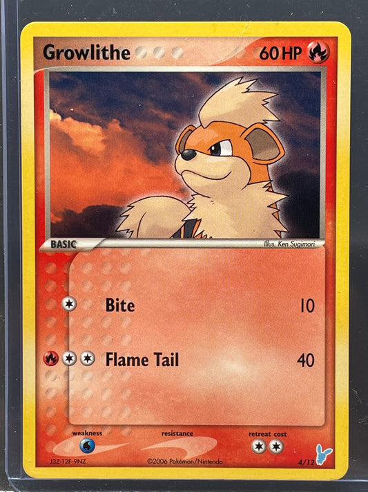 Pokemon Card: Growlithe