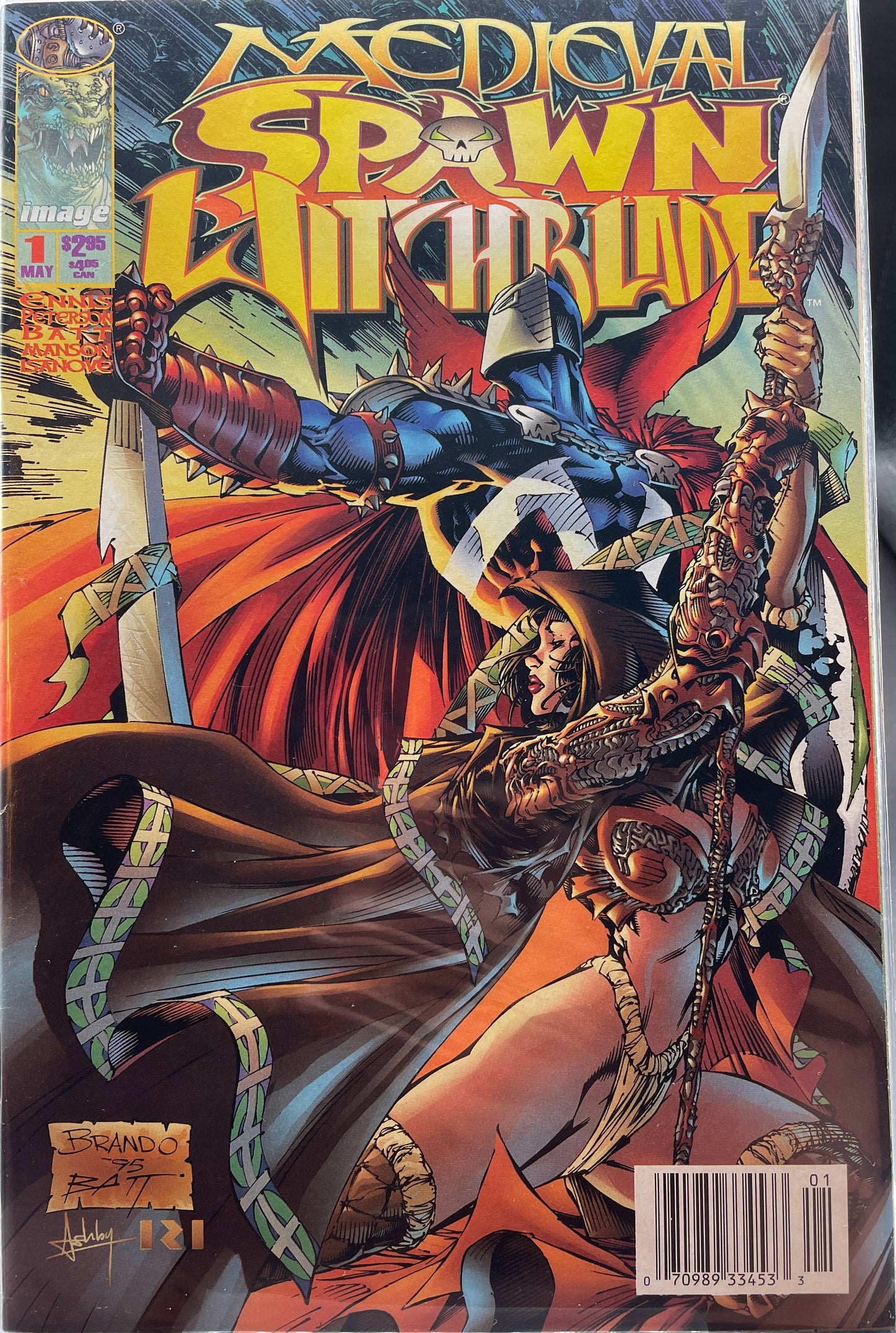 Medieval Spawn/Witchblade #1 (Newsstand Edition) Clearance