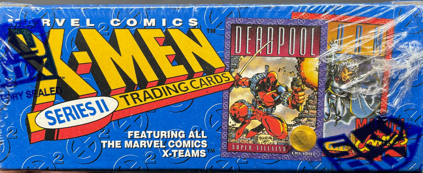 1993 Skybox X-Men: Series 2 trading cards box set (FACTORY SEALED)