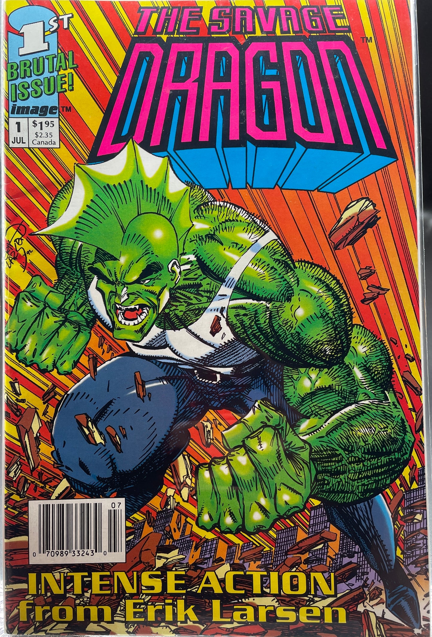 Savage Dragon Mini Series #1 (Newsstand Edition)