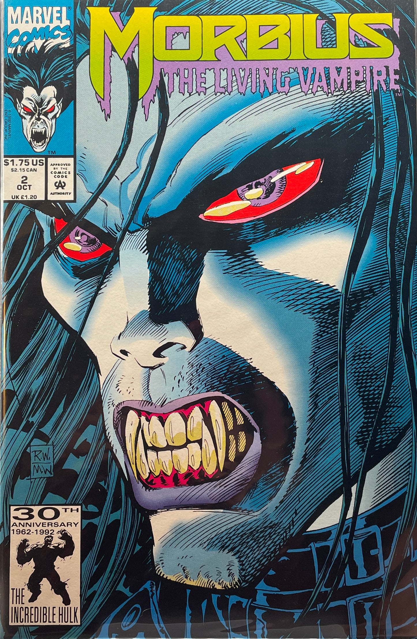 Morbius: The Living Vampire #2 (Direct Edition)