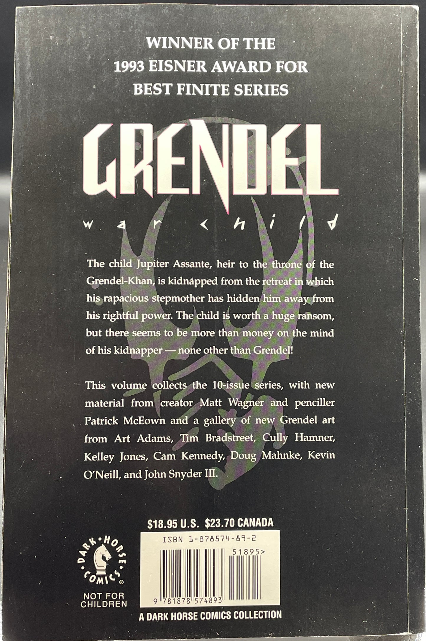 Grendel: War Child Graphic Novel