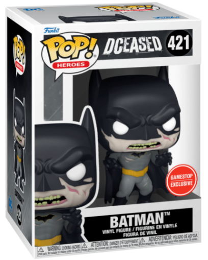 Funko Pop! #421 DCeased Batman (Gamestop Exclusive)