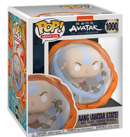 Funko Pop! #1000 Avatar the Last Airbender Aang (Avatar State) Oversized