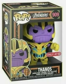 Funko Pop! #909 Infinity Saga Thanos "Blacklight" (Target Exclusive)