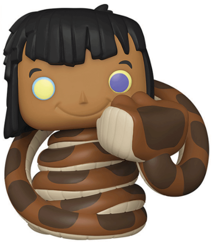 Funko Pop! #987 The Jungle Book Mowgli w/Kaa (Very Neko Exclusive)