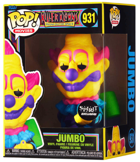 Funko Pop! #931 "Killer Klowns from Outer Space" Jumbo (Spirit Exclusive)