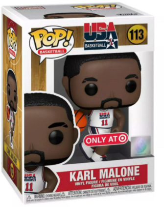 Funko Pop! #113 USA Basketball Karl Malone (Target Exclusive)