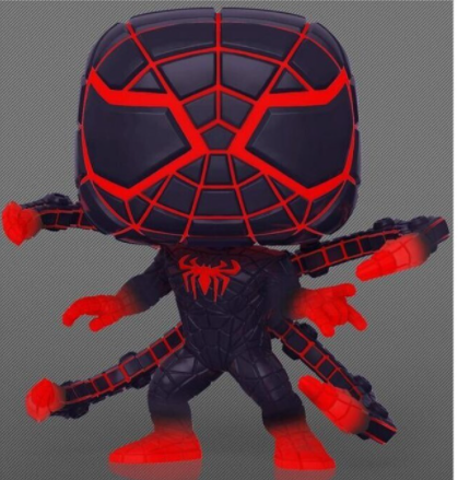 Funko Pop! #775 Miles Morales Spider-Man Programmable Matter Suit (Glow in the Dark) (GameStop Exclusive)