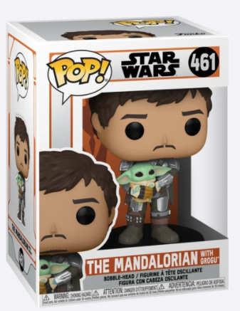 Funko Pop! #461 Star Wars The Mandalorian with Grogu