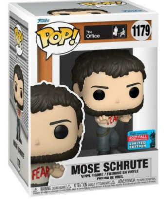 Funko Pop! #1179 Mose Schrute "The Office" 2021 Fall Convention Exclusive