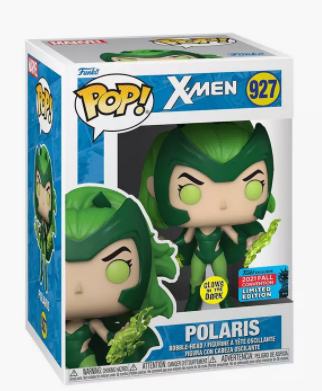 Funko Pop! #927 X-Men Polaris 2021 Fall Convention (Glow in the dark)