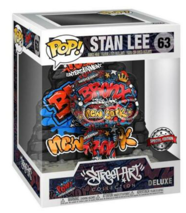 Funko Pop! #63 Stan Lee Street Art (Gamestop Exclusive)