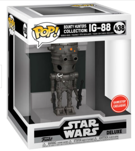 Funko Pop! #438 Bounty Hunters Collection: IG-88 (Gamestop Exclusive)