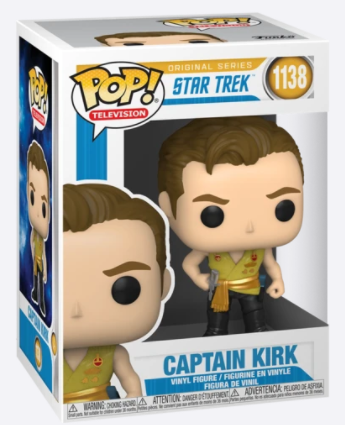 Funko Pop! #1138 Star Trek Original Series Captain Kirk (Clearance)