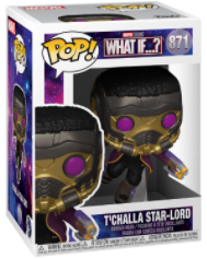 Funko Pop! #871 What If...? T'Challa Starlord