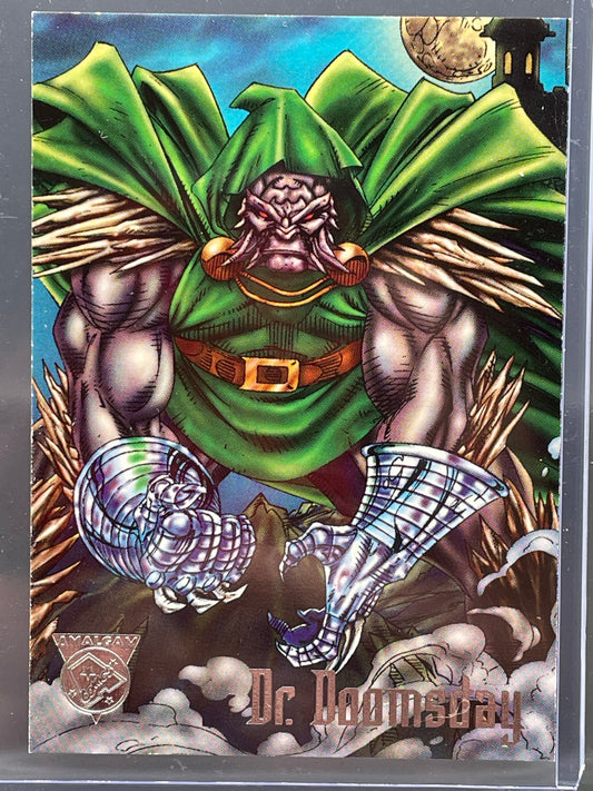 DC/Marvel Amalgam #85: Dr. Doomsday trading card