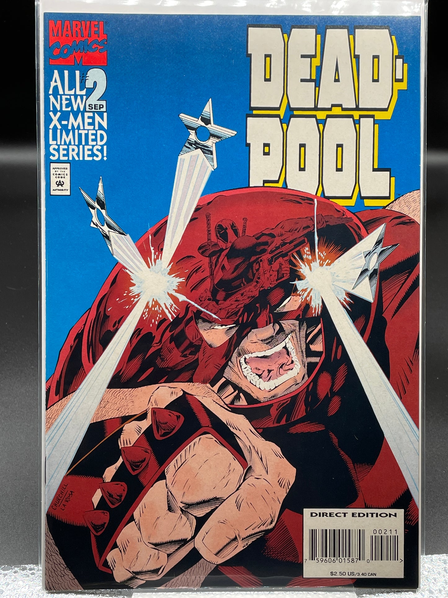 Deadpool Limited Series 1994 (Issues 1-4) Direct Editions