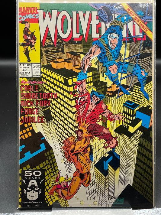 Wolverine #42 feat: Sabretooth & Cable (Direct Edition)