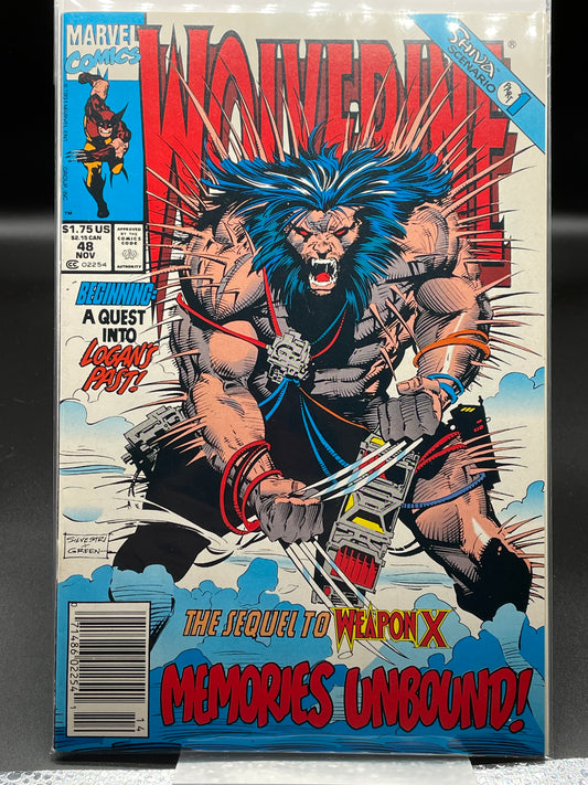 Wolverine #48 (Newsstand Edition)