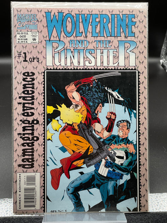 Wolverine and The Punisher: Damaging Evidence (Complete Series 1-3) Direct Editions