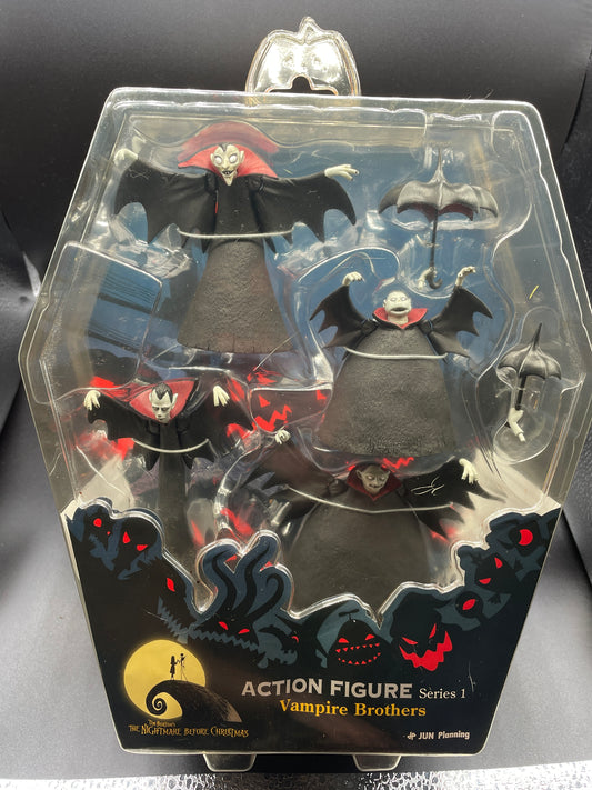 Nightmare before Christmas Vampire Brothers Figurines (Still in Package)