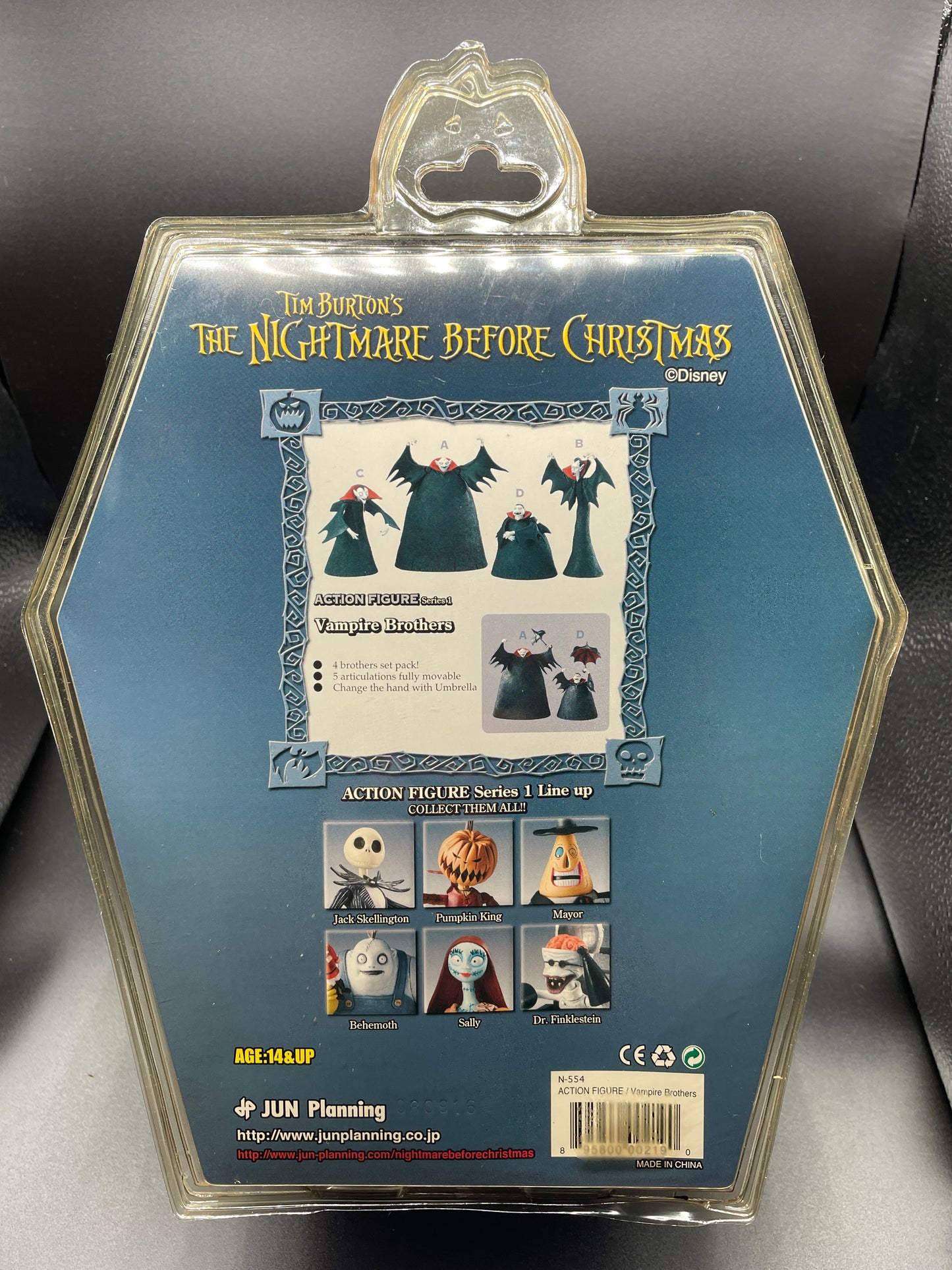 Nightmare before Christmas Vampire Brothers Figurines (Still in Package)