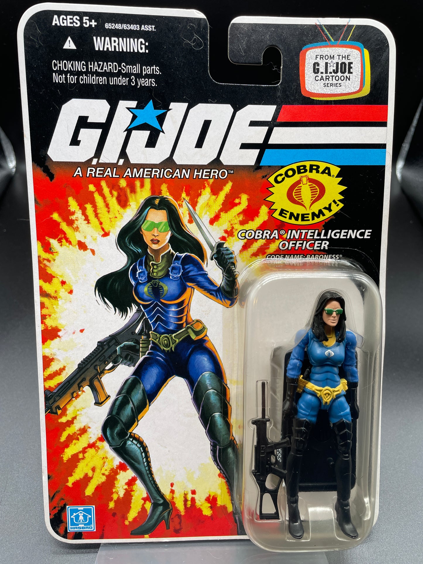 G.I. Joe 25th Anniversary Baroness Figure (Still in box)