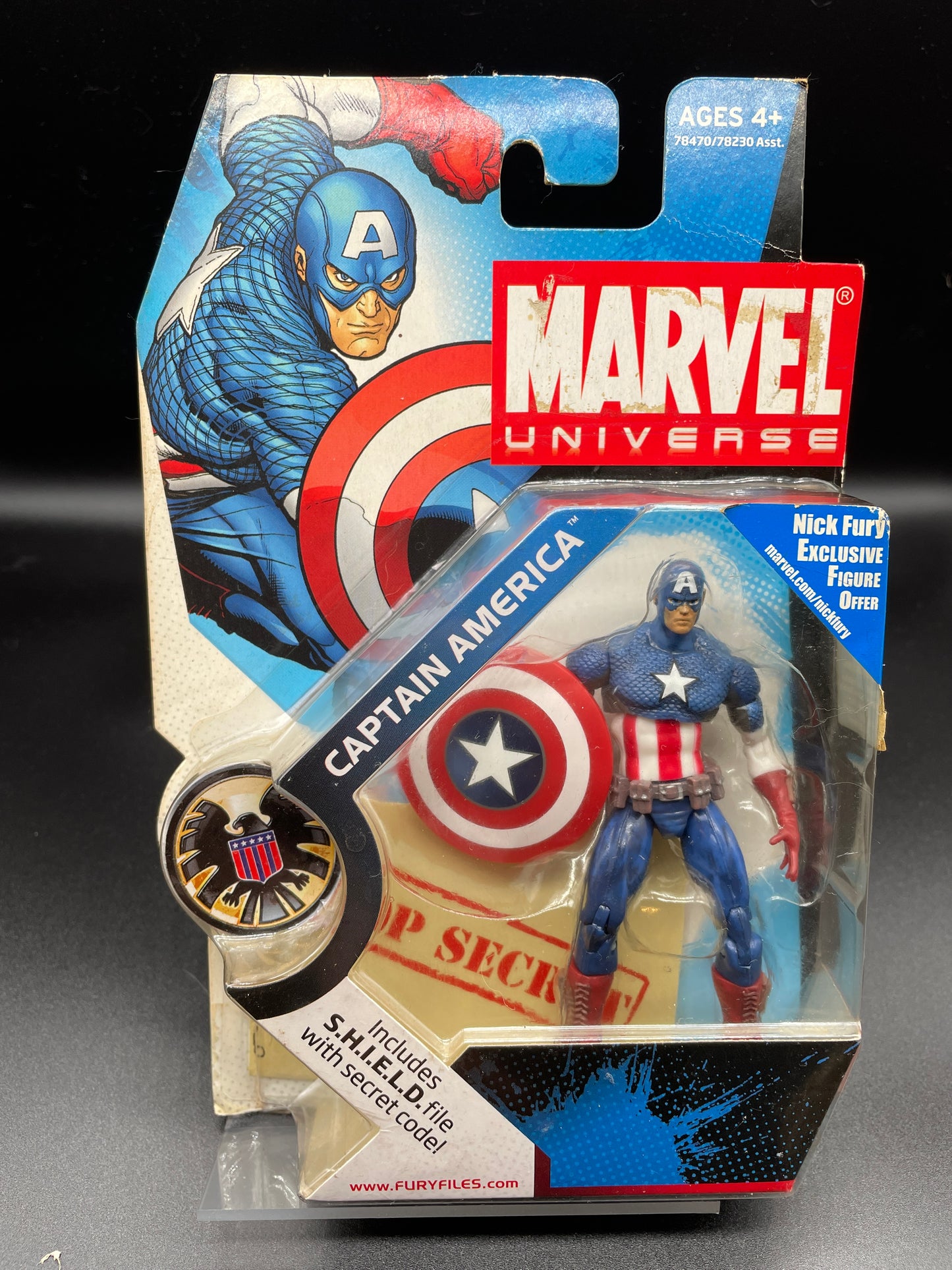 Marvel Series Captain America Figurine (Clearance)