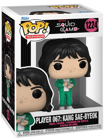 Funko Pop! #1224 - Squid Game Player 067: Kang Sae Byeok  (Clearance)