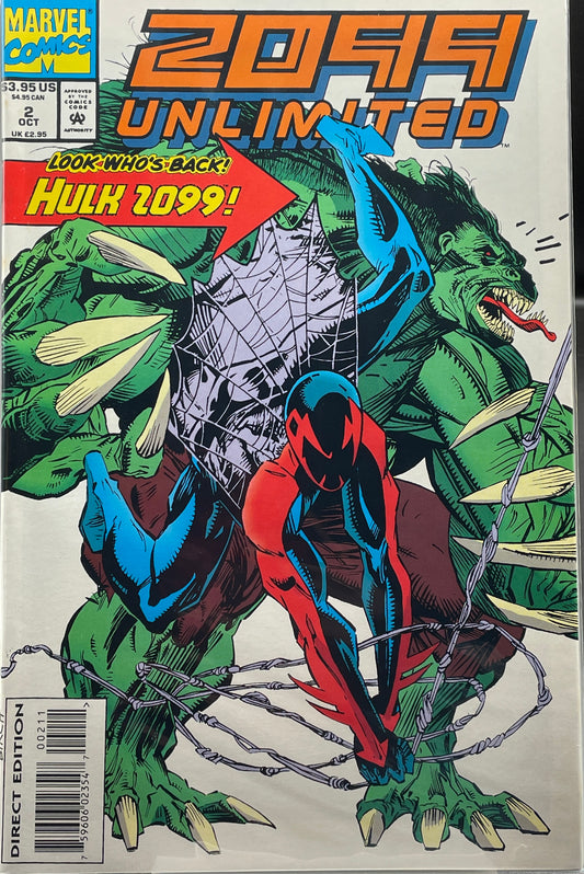 2099 Unlimited #2: Hulk/Spider-Man 2099 (Direct Edition)