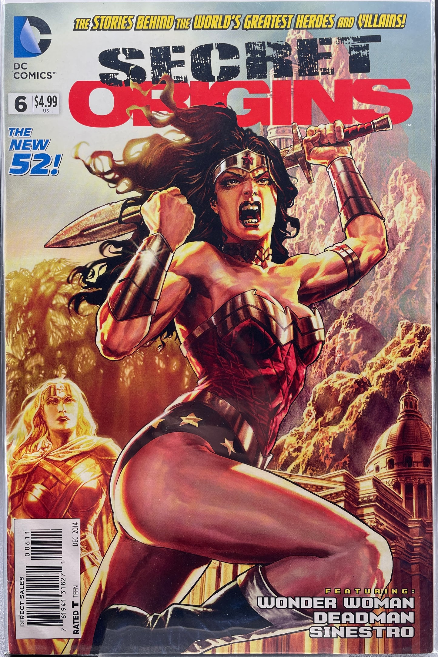 Secret Origins #6 feat: Wonder Woman, Deadman, Sinestro (New 52) (Direct Edition)