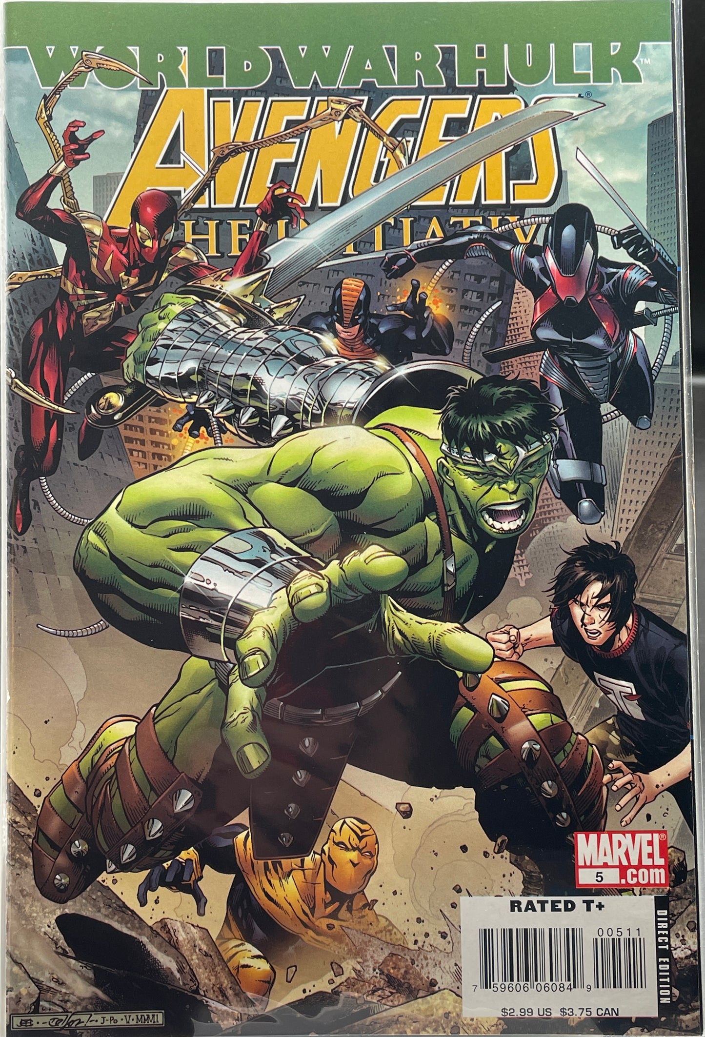 Avengers: The Initiative #5 (World War Hulk) Direct Edition