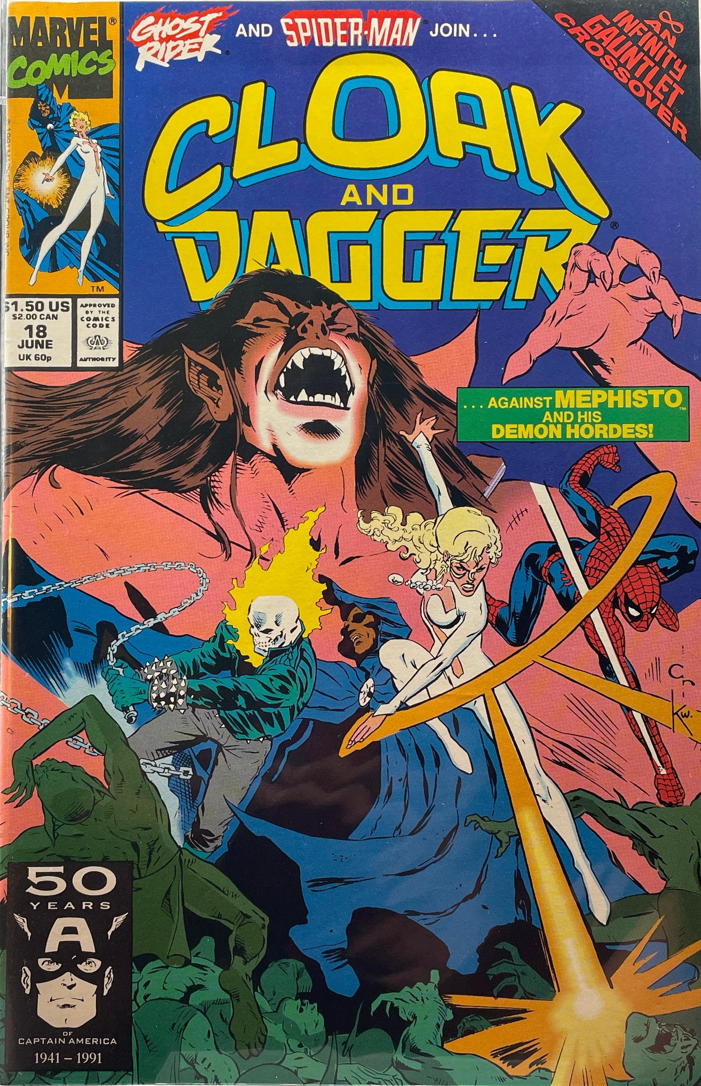 Cloak and Dagger #18 (Clearance)