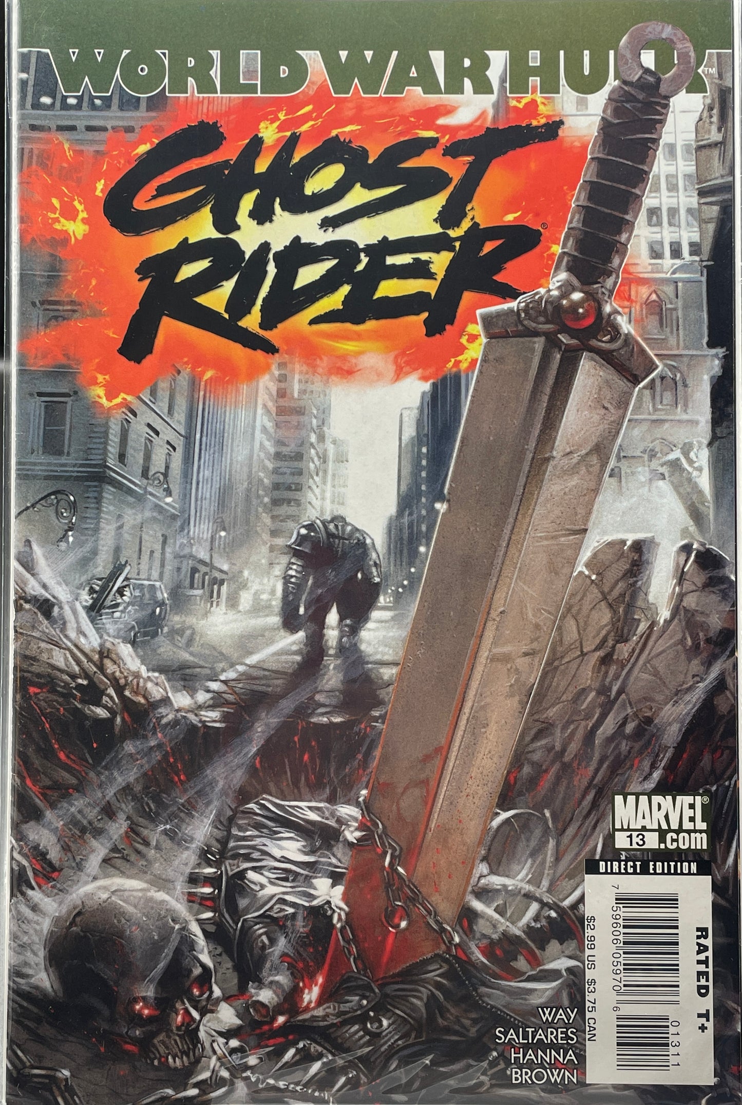 Ghost Rider #13 (World War Hulk) Direct Edition