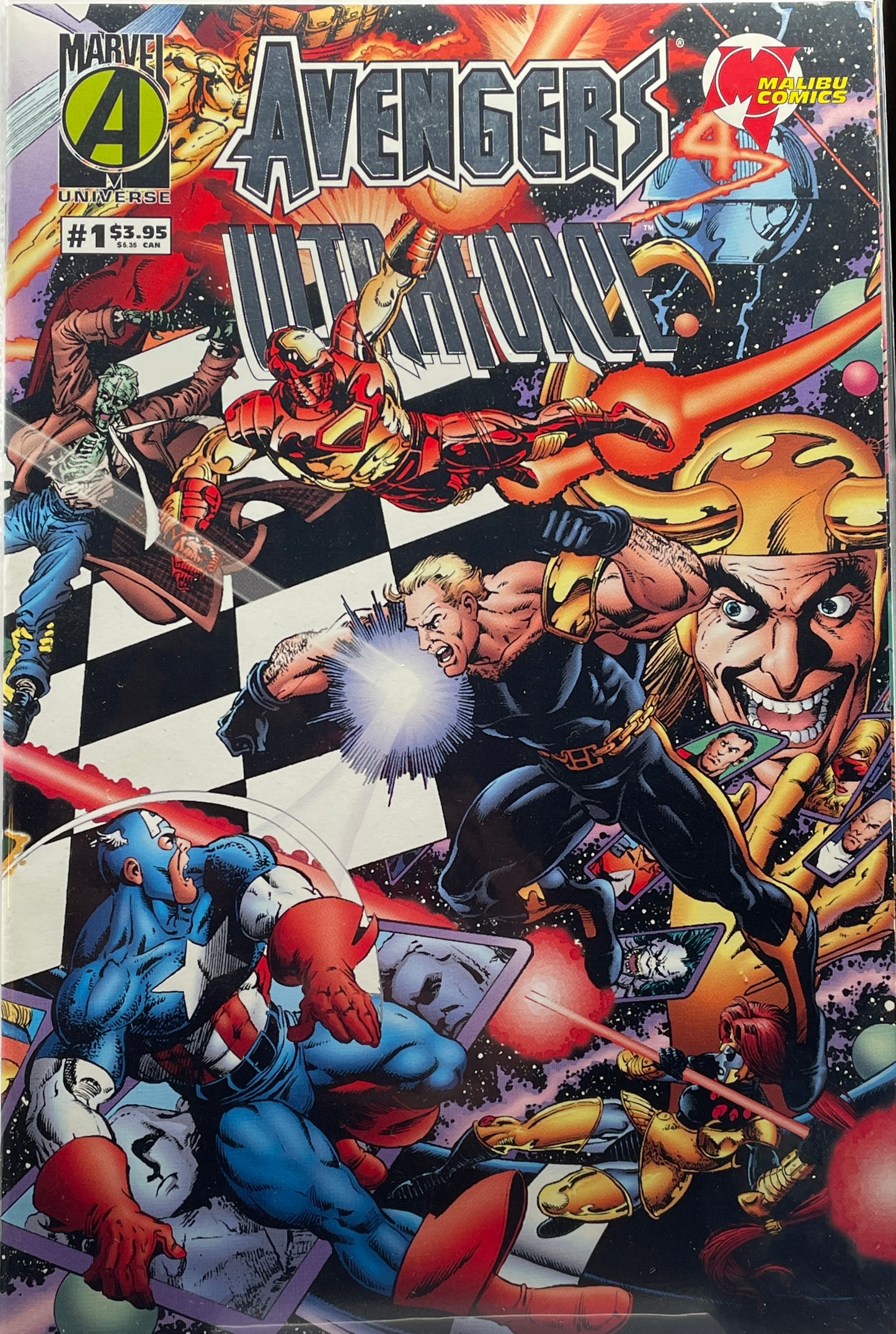 Marvel & Malibu Comics: Avengers/Ultraforce #1