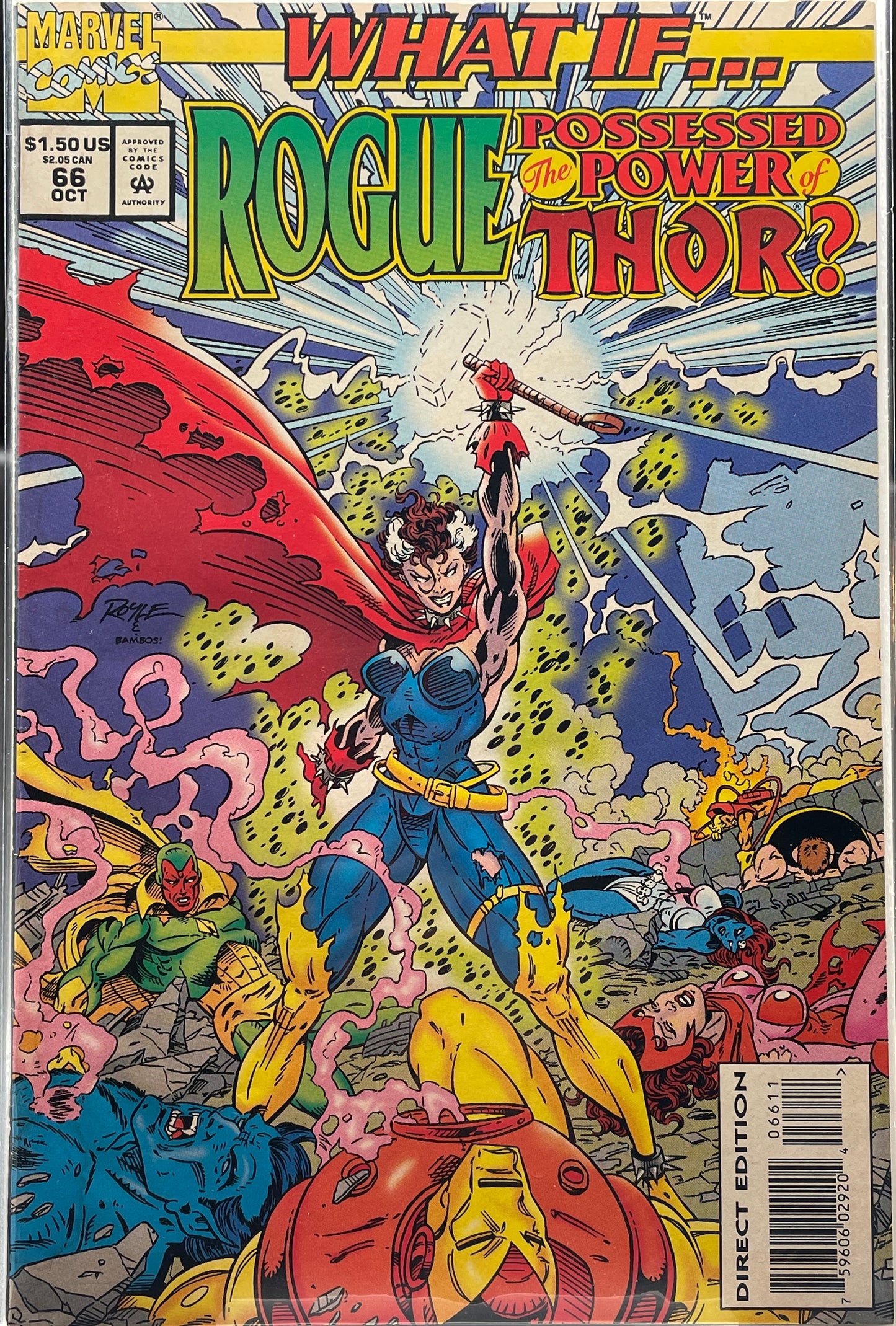 What If? #66: What if Rogue possessed the power of Thor? (Direct Edition)