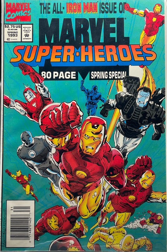 Marvel Super-Heroes 80 page Spring Special 1993 (All Iron Man Issue) Newsstand Edition