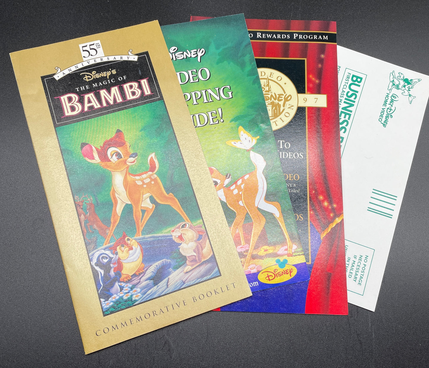 Walt Disney's Masterpiece Bambi 55th Anniversary VHS