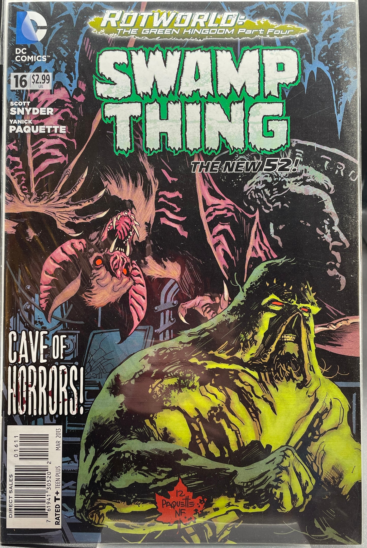 Swamp Thing #16 (New 52) (Direct Edition)