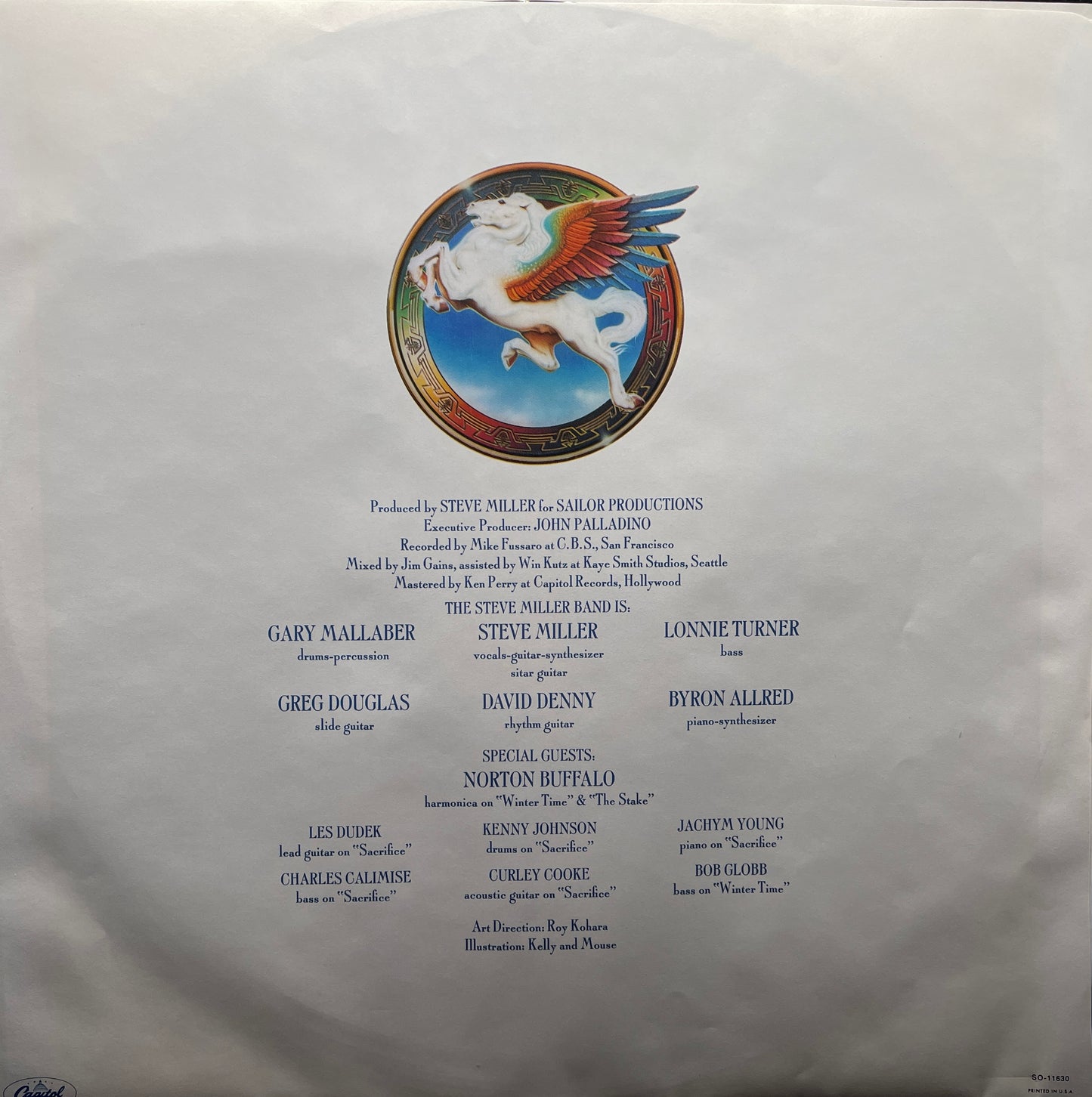 The Steve Miller Band: Book of Dreams Vinyl LP